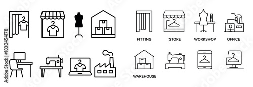 Clothing Size Icons