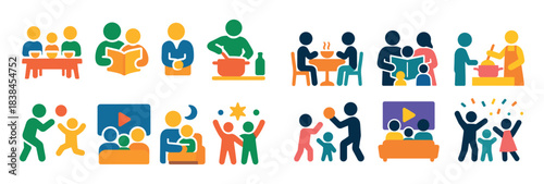 Family Activity Icons