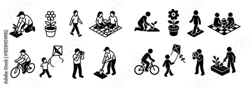 Spring Activity Icons