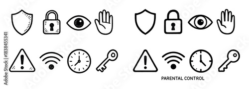 Parental Control Icons