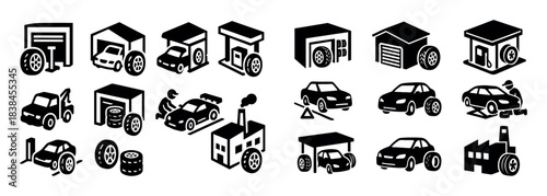 Tire Service Icons