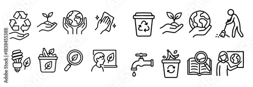 Ecology Activity Icons