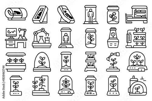 Modern designs for indoor plant care and growth in various styles and setups