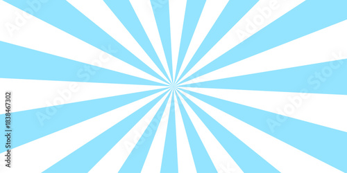 Pale Turquoise Sunburst for the background abstract graphic texture speed lines motion vector. Suitable for graphic design materials. Pop bright concentration line background and promotional