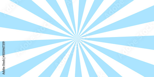 Pale Turquoise Sunburst for the background abstract graphic texture speed lines motion vector. Suitable for graphic design materials. Pop bright concentration line background and promotional