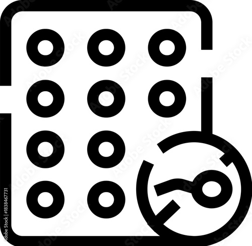 Ovulation calendar tracking fertility and conception schedule