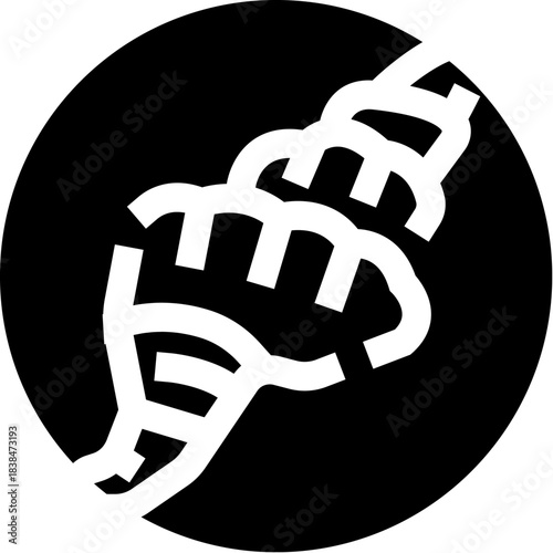 Human spinal column icon representing back anatomy