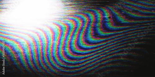 Abstract colorful background with swirling light waves, a seamless vector pattern for modern design and vibrant desktop wallpaper