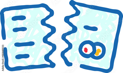 Torn credit card representing financial difficulties and debt cancellation