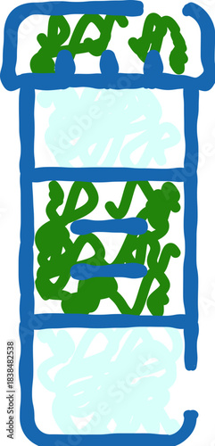 Vertical farming system cultivating plants in urban environment