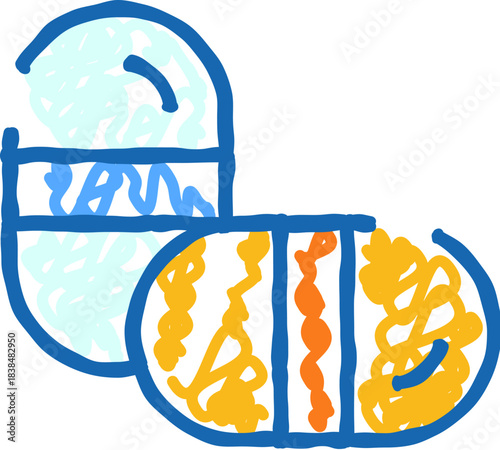 Meal prep food container with bento box compartments