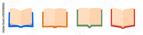 book icon set. books icon