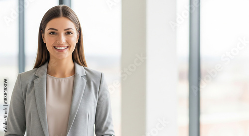 Free Download Serious Business Woman Portrait representing Professional Leadership, Success, and Corporate Confidence Concept - GFXLoad