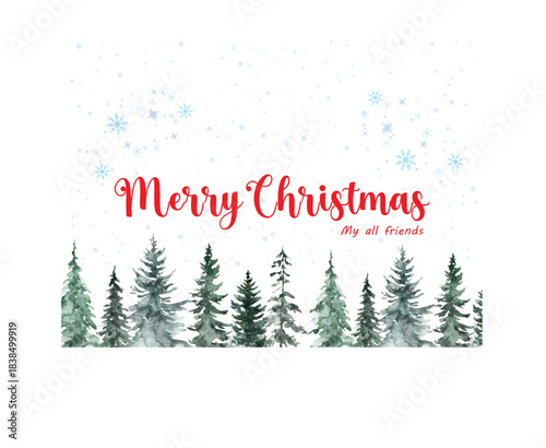 Merry Christmas cards. Christmas, Holiday templates with greetings, Christmas Tree	
