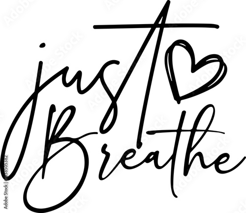 Just Breathe SVG, Chapter Mom life SVG, 