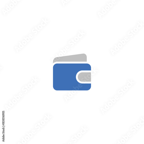 Minimal Financial Money Storage Wallet Icon