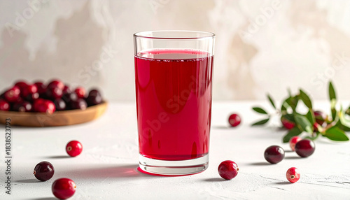 Cranberry Juice Glass