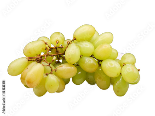 Fotografie Bunch of Grapes Isolated on Transparent