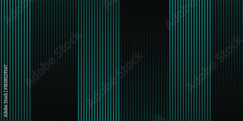 abstract black background with diagonal lines, cyan color