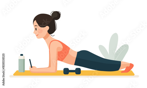  Home fitness workout.
Leg muscle exercises