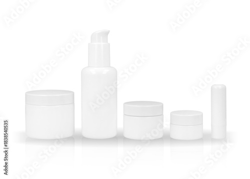 Plakat w ramie cosmetic bottle