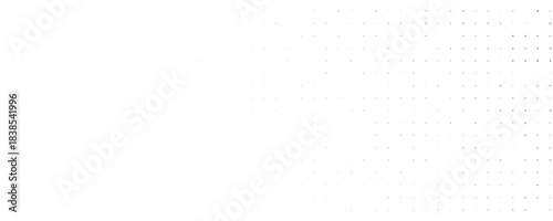 Monochrome halftone background with dots