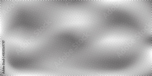 Basic halftone dots effect in black and white color. Halftone effect. Dot halftone. Black white halftone.Background with monochrome dotted texture. Polka dot pattern template.