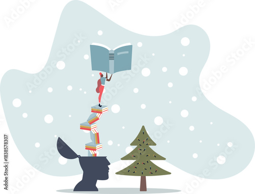 Lifelong learning and literature reading for education.Personal development and experience improvement with never stop learning mindset.life and employment of people.