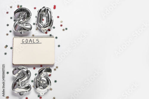 Blank notebook with Christm...
