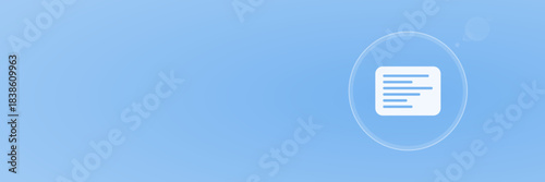 Content Text Dokument Icon Vektor Header svg unter 50 kB mit Copy Space für Web-Inhalte und Text-Redaktion