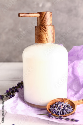 Bottle of cosmetic product ...