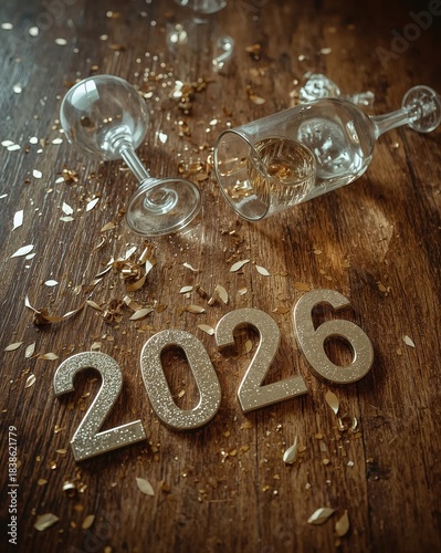 New year 2026 party aftermath