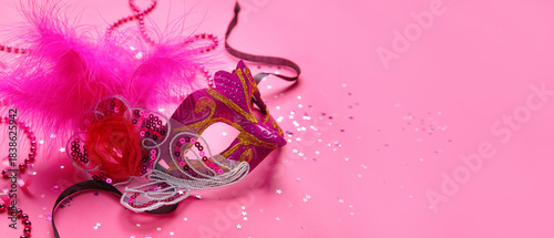Carnival mask for Mardi Gra...