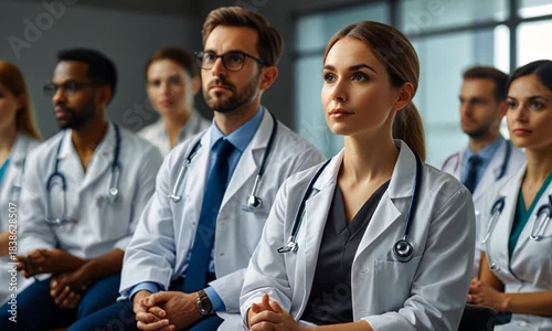 Focused & Informed – Seminar Frame from Medical Training Session & Collaborative Healthcare Education Showcase Video