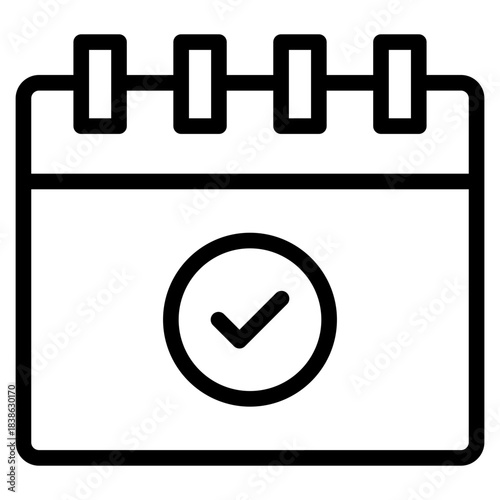 icon related to checklist, plan, task, to do list. Linear icon collection. Editable stroke. Vector illustration