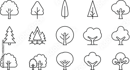 Healthcare and Medical Line Icons Set: Doctor, Hospital Building, DNA, Heartbeat, Medicine Pills, Calendar Appointment, Digital Health, Protection Shield, Outline Vector Collection, isolated