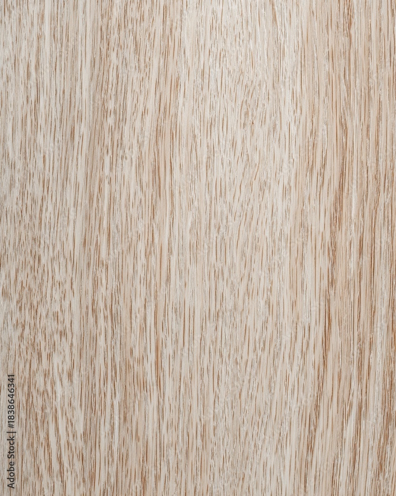 Naklejka premium Light wood with fine grain in uniform vertical pattern