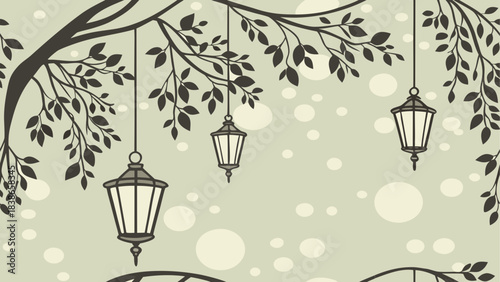 Animated Crescent Moon with Moving Clouds Night Sky Background