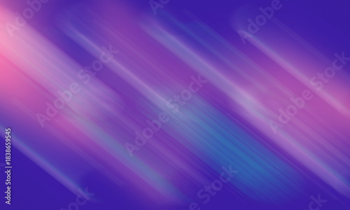 Abstract Blurred Diagonal Purple Pink Blue Light Streaks