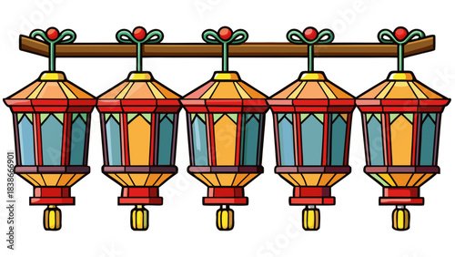 Deep Blue Night Sky with Crescent Moon and Shimmering Stars