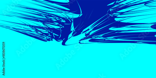 Latar belakang abstrak biru muda. Ilustrasi vektor