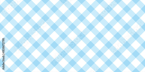Cute fashion seamless pattern in style of picnic. Scottish tartan gingham plaid graphic texture for fabric, wrapping paper, package, banner, card. Classic textile print imitation vector background.