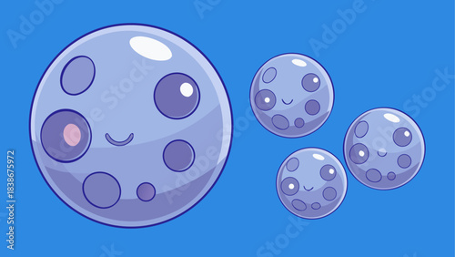 Sunset Gradient Sky with Mosque Silhouette Vector Illustration