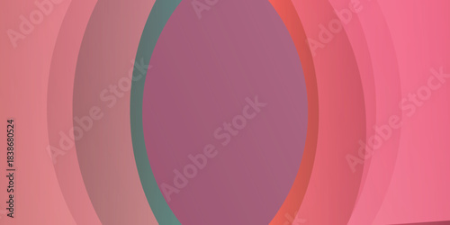 ピンク　立体　幾何学　模様　背景