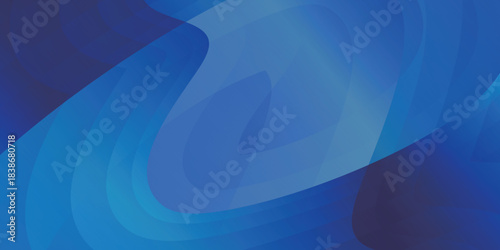 青　立体　幾何学　模様　背景