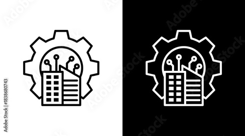 Digitalization With Icon Set Design