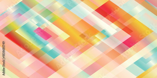 和柄　カラフル　模様　背景