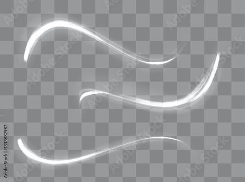 City road car light trails motion background. Illustration of light ray, stripe line with white white light, speed motion background