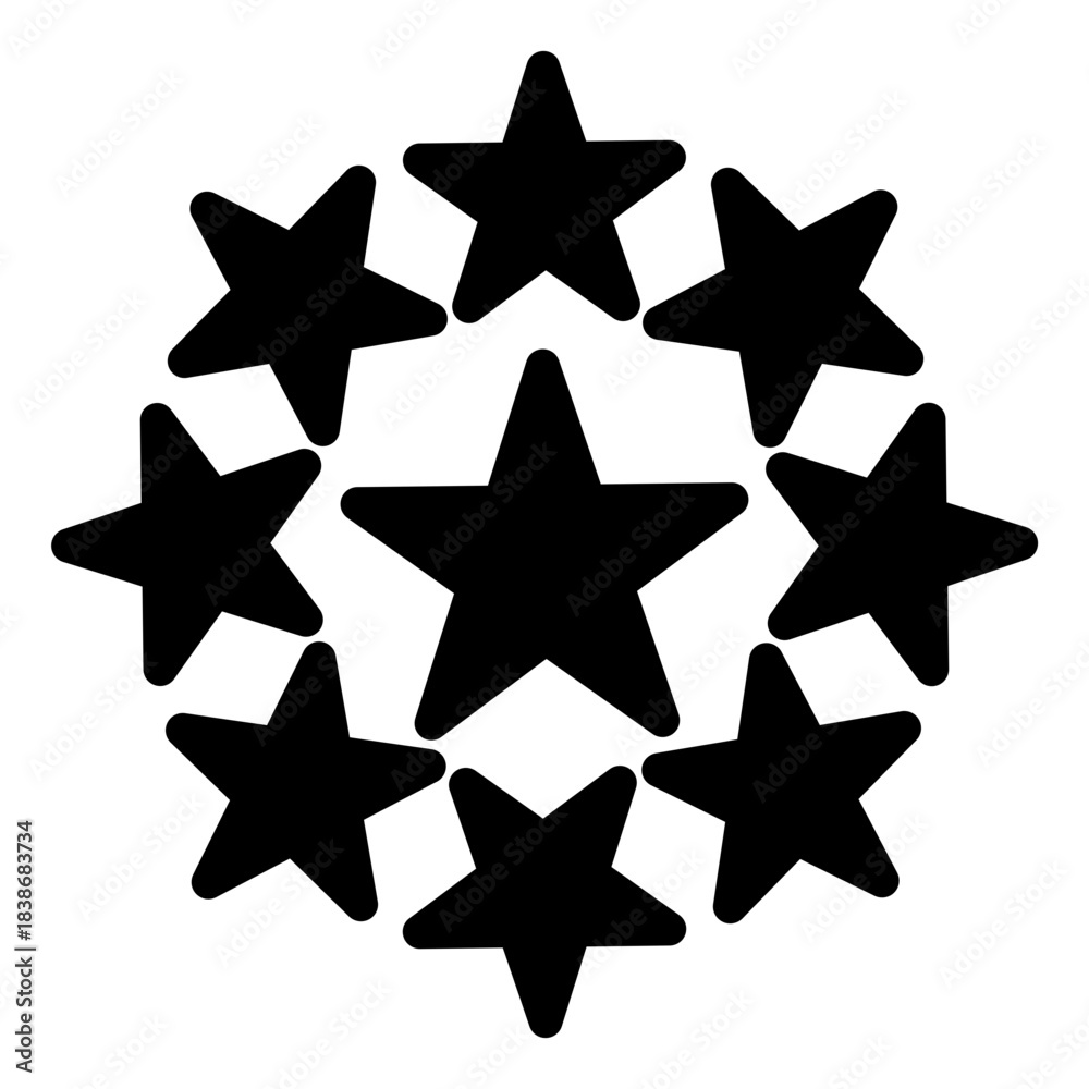 Obraz premium Laurel Wreath Award Icon 