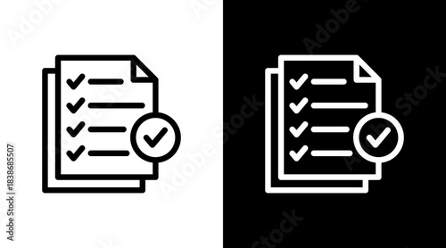 List With Icon Set Design